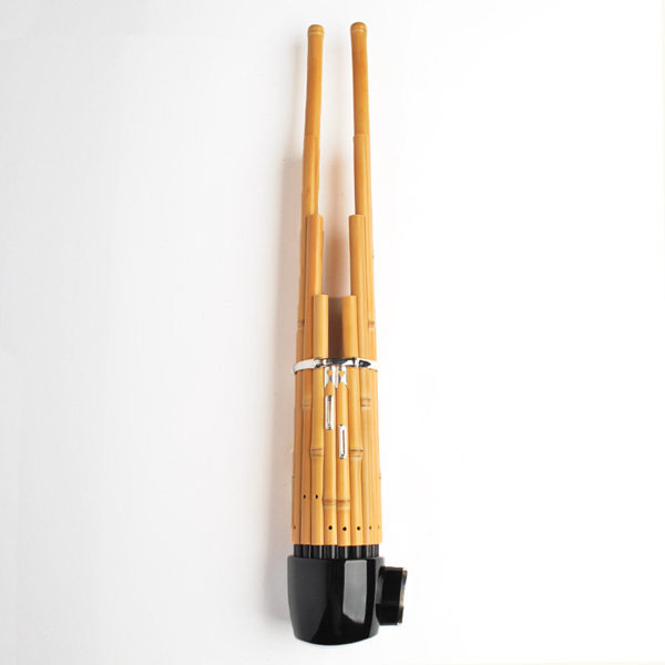 吹物 笙 白竹製 笙 白竹乱節 頭根継樹脂・一級本簧 | 武蔵野楽器