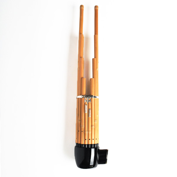 日本製・綿100% 笙 白竹三つ節 頭木製・根継竹製・特級本簧 通販