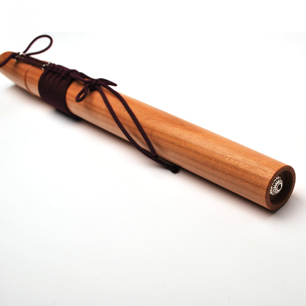 吹物 龍笛 筒・袋 龍笛筒 桜材(白木) | 武蔵野楽器