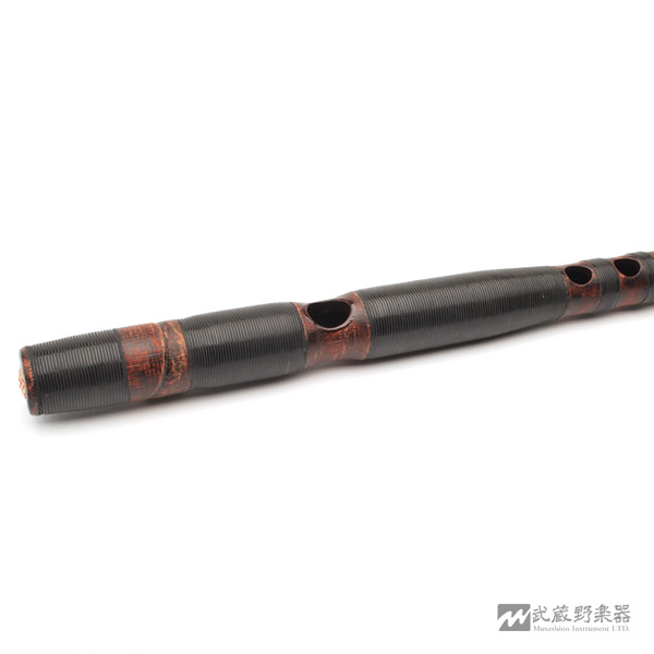 煤竹龍笛(雅山製・藤巻) - 和楽器