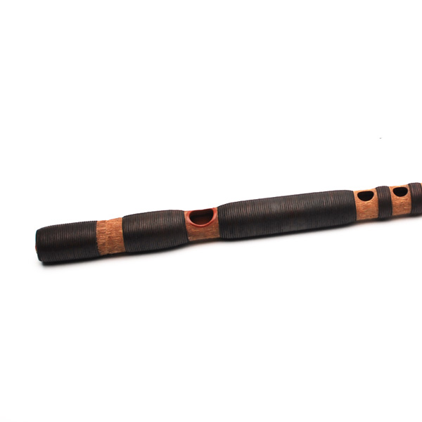 吹物 龍笛 煤竹製 龍笛 本管・籐巻 | 武蔵野楽器
